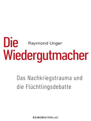 cover image of Die Wiedergutmacher